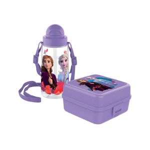 Bouteille tritan avec lunch box frozen