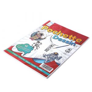 Pack de 12 papiers dessin