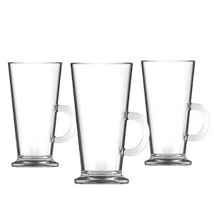 Lot de 3 mugs en verre