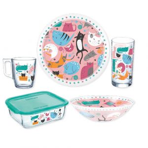 Set de table en verre pour enfant