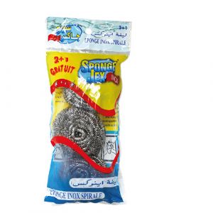 Lot de 3 tampons jex inox