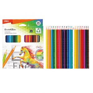 Lot de 24 crayons