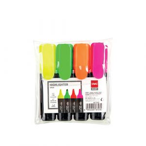 Lot de 4 marqueurs fluo