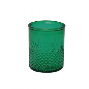 Vase motif diamant