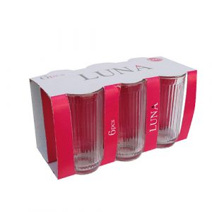 Lot de 6 verres