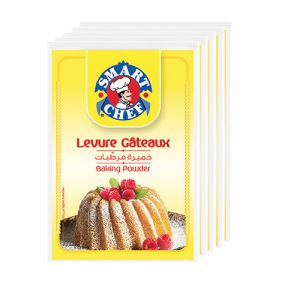 Lot de 5 sachets levure gateaux