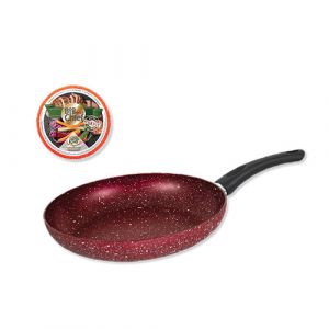 Poêle granite rouge