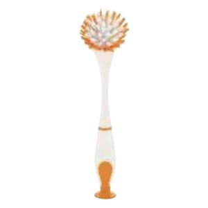 Brosse à vaisselle ronde avec ventouse
