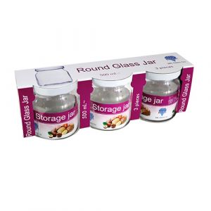Lot de 3 pot rond 