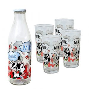 Service pour lait en verre