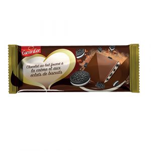 Chocolat au lait et biscuits  