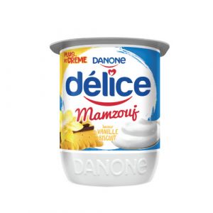 Yaourt brassé vanille biscuit