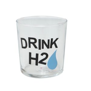 Verre bistro deco h2o