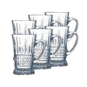Coffret de 6 verres à thé