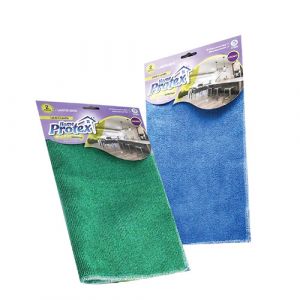 Lot de 2 lavettes microfibre multiusage 