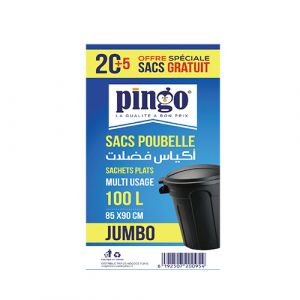 25 sacs poubelles grand format