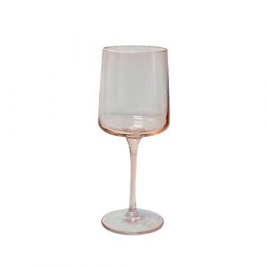 Verre à eau saumon