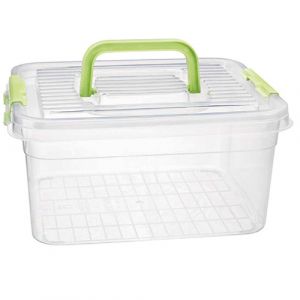 Boite de rangement avec couvercle  