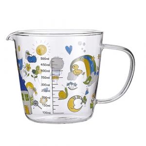 Verre doseur en verre borosilicate imprimé