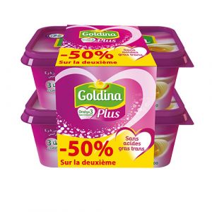 Lot 2 margarines plus 