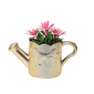 Pot avec fleur artificielle