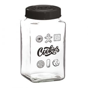 Pot de rangement en verre