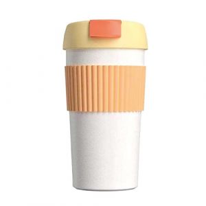 Thermos en acier avec poignée caoutchou  