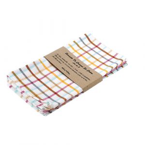 Lot de 3 serviette arc en ciel 