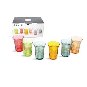 Set 6 verres à thé