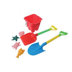 Seau de plage avec accessoires