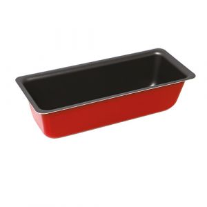 Moule à cake rouge/blanc