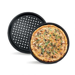 Plaque à pizza perforé