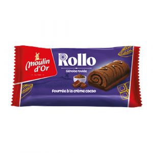Cake rollo cacao 
