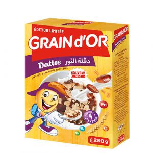 Céréales aux dattes grain d'or