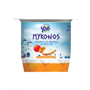 Yaourt mykonos peche abricot