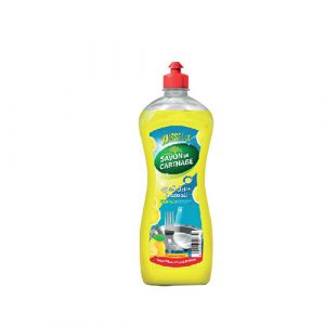 Lot de 2 Liquide vaisselle savon de carthage citron 