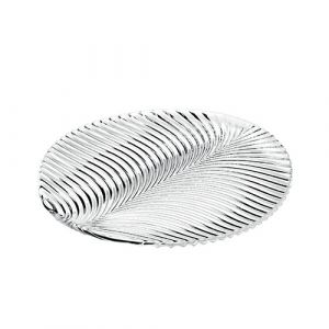 Plat de présentation forme feuille