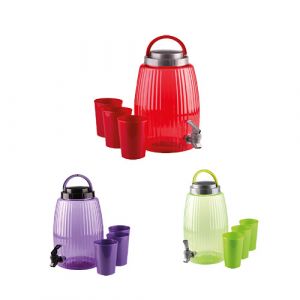 Distributeur à eau avec 3 tasses