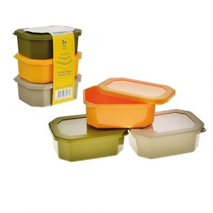 Set de 3 boites de stockage 