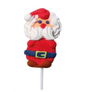 Lot de 2 sucettes père noël craco 