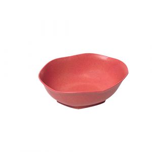 Bol ovale couleur rouge
