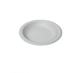 Assiette couleur blanc