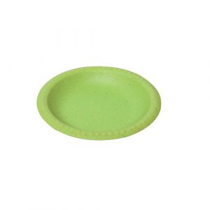 Assiette couleur vert