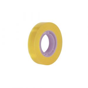Ruban adhesif couleur jaune transparent
