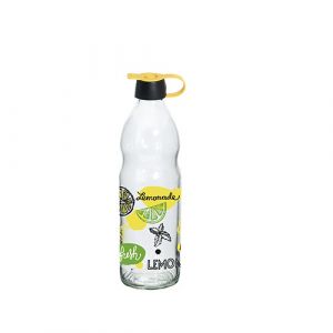Bouteille d'eau motif citron