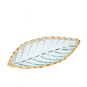 Centre de table en verre