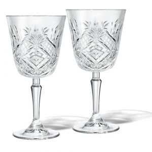 Set 2 verres à pieds  