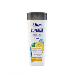 Shampoing supreme homme fraicheur citron menthe 