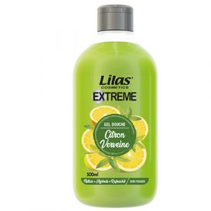 Gel douche extreme femme citron menthe  