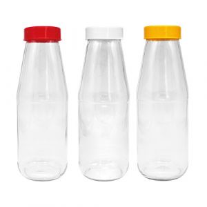 Bouteille à lait avec couvercle 